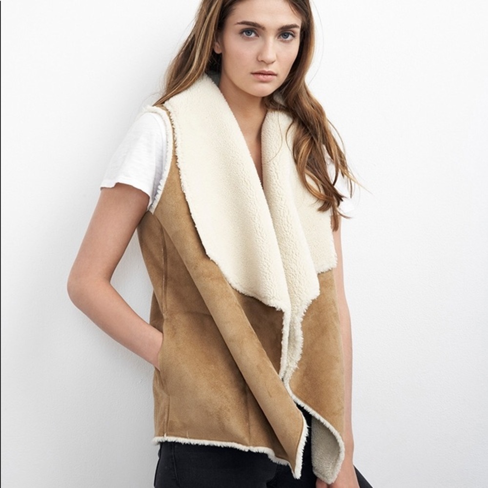 Velvet by Graham & Spencer Shearling Vest